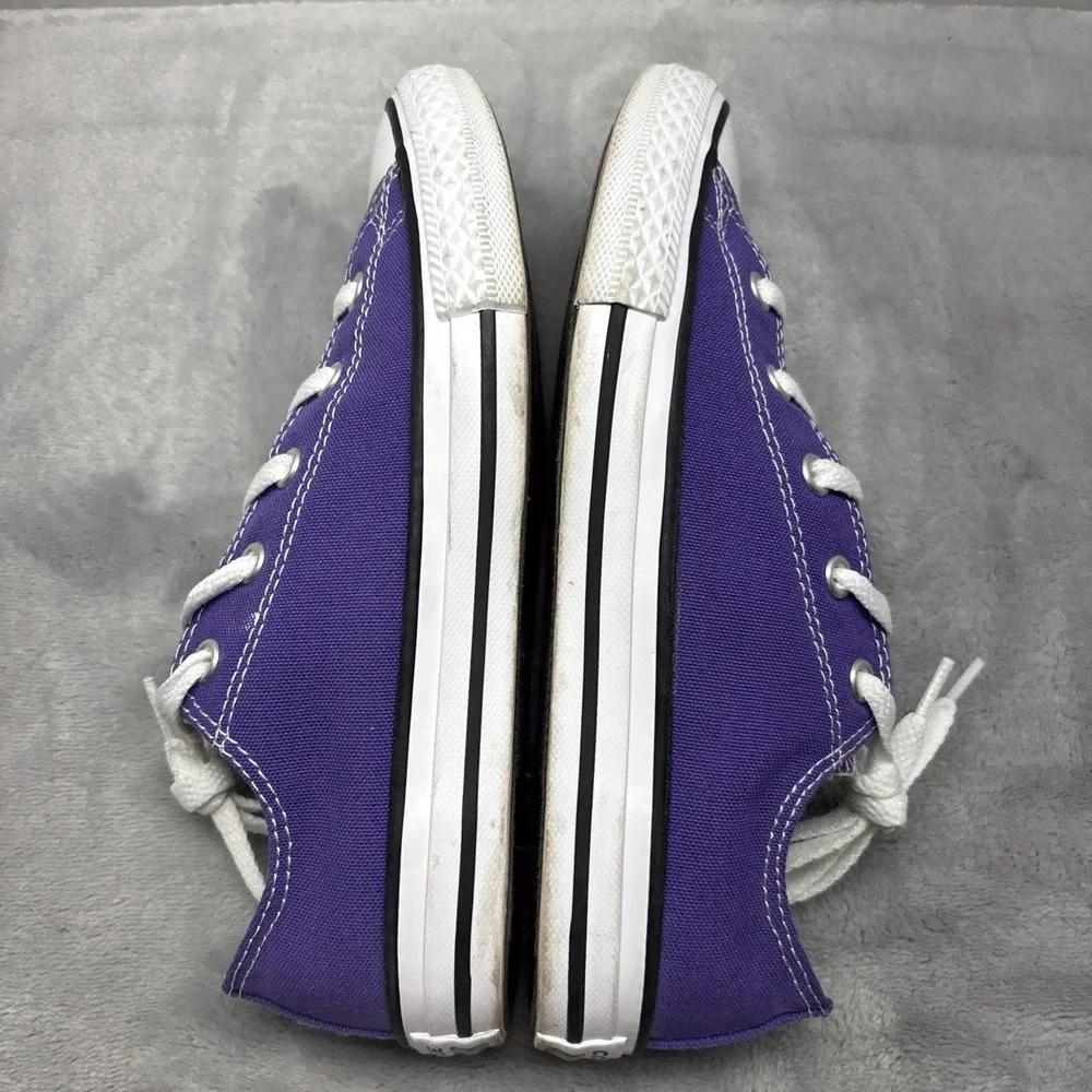 Girl's CONVERSE ALL STAR Athletic Sneakers Size 3 Youth Purple
